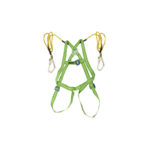 DOUBLE LANYARD FULL BODY SAFETY HARNESS WITHOUT SHOCK ABSORBER (HEAPRO)