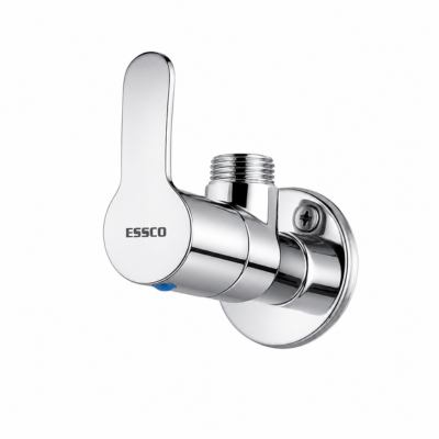 ESSCO – COSMO – ANGULAR STOP COCK WITH WALL FLANGE – (COS – CHR – 103053)